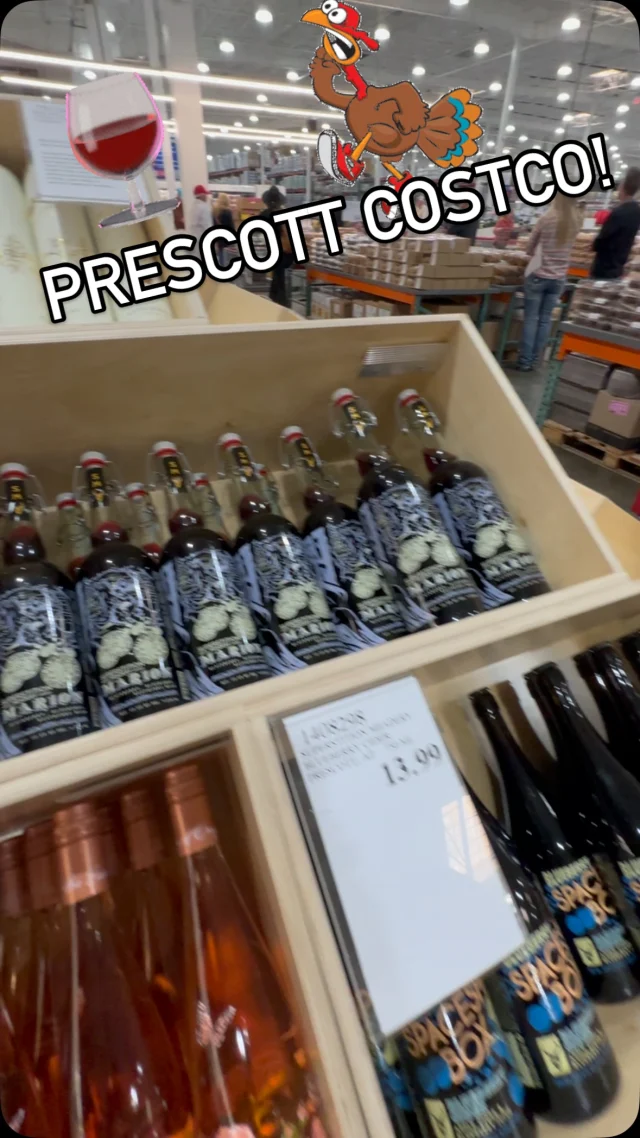 WE’RE BACK! In the Prescott Costco. Just in time for the holidays, and with amazing prices, BSB and Marion bottles are waiting for you.
❤️❤️❤️❤️❤️❤️❤️❤️❤️❤️
#barrels
#pullingnails
#Mead 
#honeywine 
#prescott 
#craftbeer 
#beerlover 
#brewery 
#phoenix 
#superstitionmeadery
#phoenix
#downtownprescott 
#mazercup 
#craftbeverage
#craftyalcohol
#drinkmead 
#drinkin 
#arizonahoney 
#topdrinks 
#craftmead 
#tastingroom 
#webelieveinsuperstition 
#superstitionistheway